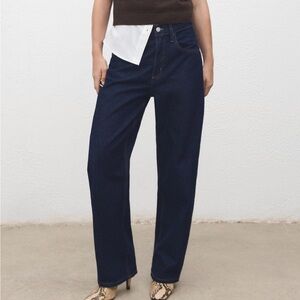 Mango HIGH-WAISTED BARREL JEANS